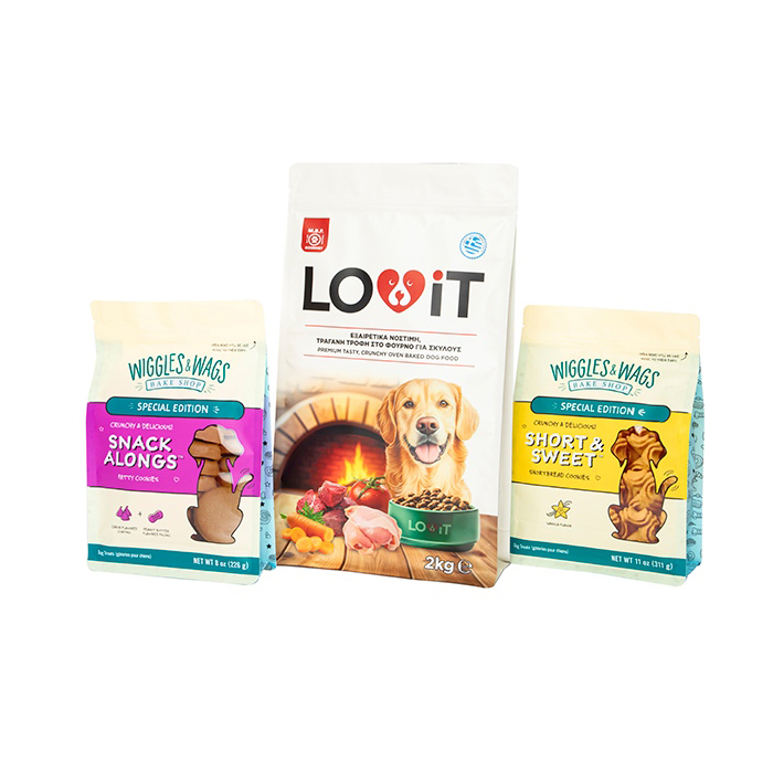 Saco de comida para animais de estimação