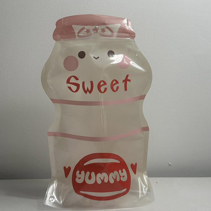 Por que o saco com zíper para doces em formato é adequado para doces?