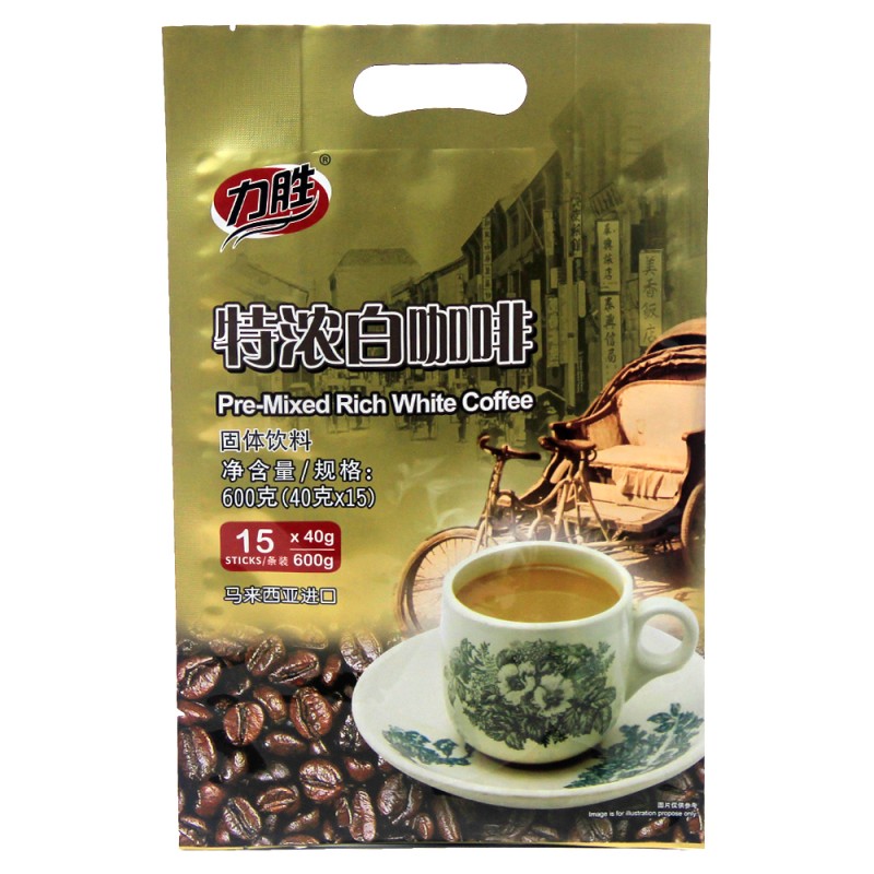 Saco plano de café em pó