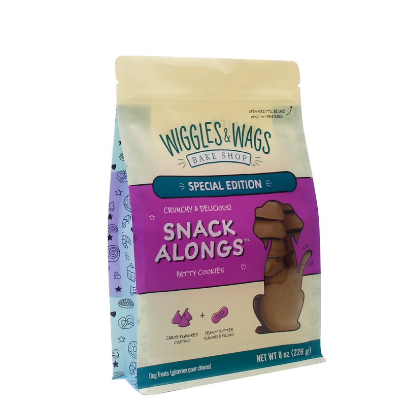 Saco de comida para animais de estimação em cores completas