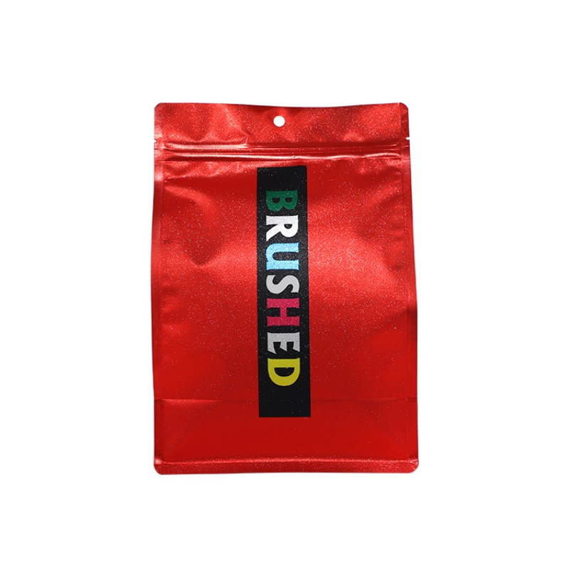 Bolsa plana com estampa de logotipo